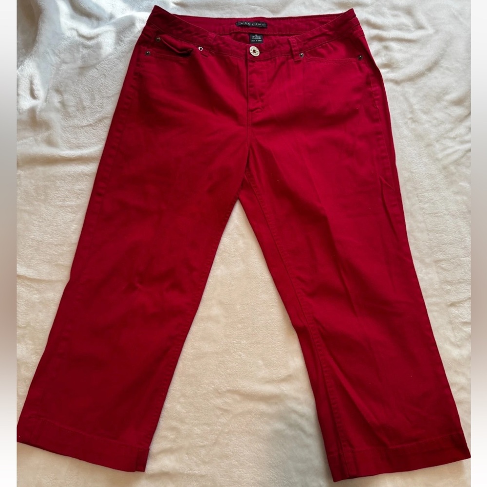 Baccini Jean Capri, Bold Red, Size 10